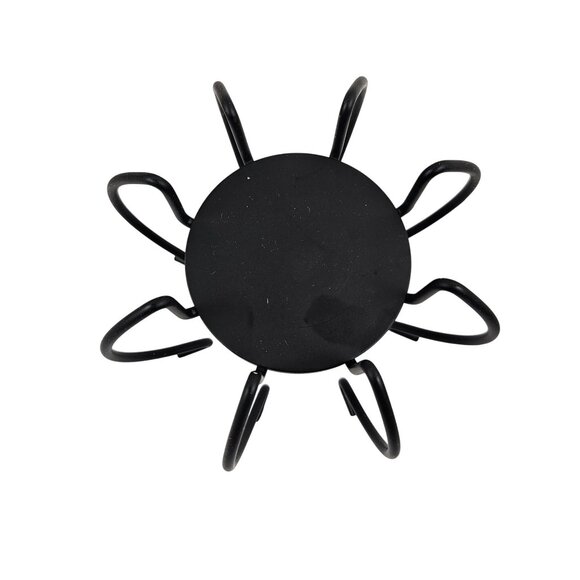 Partylite Black Metal Spider Candle Holder Decorative Home Accent Wrought Iron - Picture 10 of 12